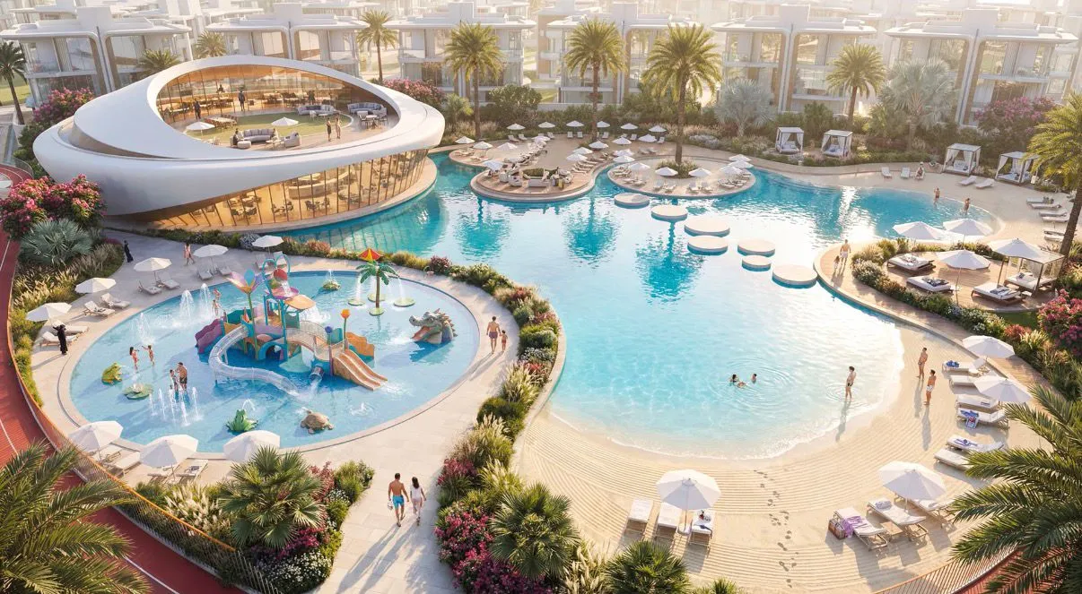 GREENZ By Danube - حمام السباحة